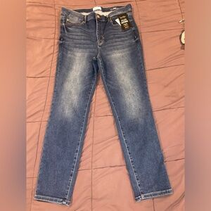 NWT Nicole Miller Dark Blue Skinny Jeans Size 14 Women’s NWT